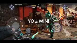 Shadow Fight 3 Bosses Fight Gameplay.            Event Boss: Feldsher Azuma Lv6.