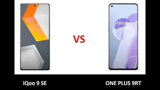 iQoo 9 SE vs OnePlus 9RT