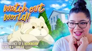 Get Hyped for the return of Ascendance of a Bookworm 💖📚
