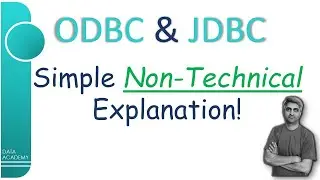 ODBC и JDBC — простое нетехническое объяснение | @DataAcademyIN | #DataAcademy