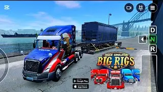 TRUCK SIMULATOR BIG RIGS | Watch Me Haul an IMPOSSIBLE Load Across Dangerous Terrain