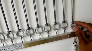 Demonstração do Varal instalado no condomínio Vista da Lagoa