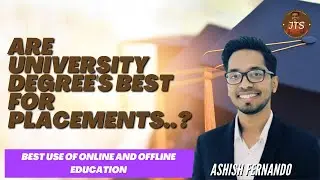 ARE UNIVERSITY DEGREE'S BEST FOR PLACEMENTS..? | ASHISH FERNANDO | THE JAY THAKKAR SHOW CLIPS