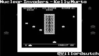 Nuclear Invaders on the 16K ZX81 (Hi Res) by Kelly Murta