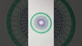 ASMR Art Therapy: Relaxing and Satisfying Designs for Inner Calm! #2024 #art #shorts #satisfyingart