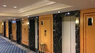 Amazing High Speed Otis Luxury Elevators at InterContinental Hotel in Istanbul, Turkey