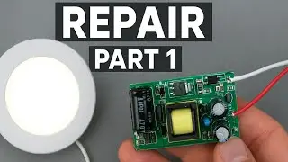 Repairing Concealed LED Light & Its Driver | Step-by-Step Restoration | Part 1
