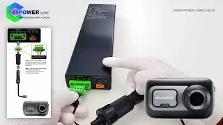 Power Core 6200LFP(HW) Power Bank - Connecting  Nextbase Dashcam (Method 1)