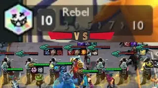 I had 10 rebels but this guy had 7 copies of 4 star Darius.
