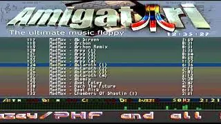 AMIGA VIDEO 124 ASTAROTH 1ST MAD MAX CHIP MUSIC AmigAtari DEMO Oxygene ATARI ST IN STE
