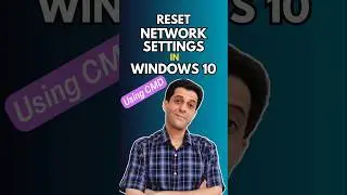How to Reset Network Settings on Windows 10 Using CMD #windows10