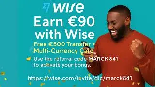 💸 Join Wise & Unlock Exclusive Rewards | Free &euro;500 Transfer + Smart Multi-Currency Card 💳
