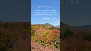 Monthly Message October 2025 #jesus #shorts