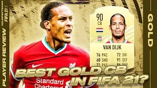 THIS CARD IS BROKEN! FIFA 21 VAN DIJK REVIEW  - VAN DIJK 90 PLAYER REVIEW FIFA 21 ULTIMATE TEAM