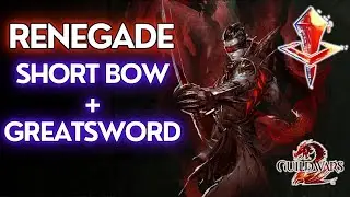 GUILD WARS 2 - RENEGADE CELESTIAL: SHORT BOW + GREATSWORD (VINGANÇA É UM PRATO QUE SE COME FRIO)