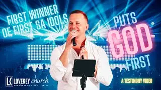 First Winner of First SA Idols Puts God First | Heinz Winckler | LoveKey Church