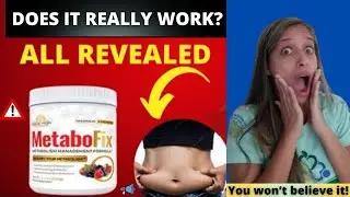 🚨METABOFIX - Metabofix Review - MetaboFix Reviews - MetaboFix Supplement⚠️SCAM ALERT!⚠️