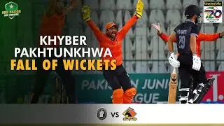 Khyber Pakhtunkhwa Fall Of Wickets | KP vs Sindh | Match 24 | National T20 2022 | PCB | MS2T