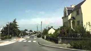 Driving From The King Kong Store, 22110 Rostrenen To Point P, 22110 Plouguern&eacute;vel, Brittany, France