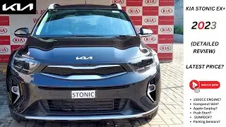 Kia Stonic EX Plus 2023 ll Compact SUV ll Expert Review ll Latest Price Specs & Features