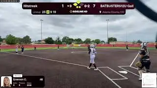 BATBUSTERS12U-Gall vs. Hitstreak (2025.06.08)