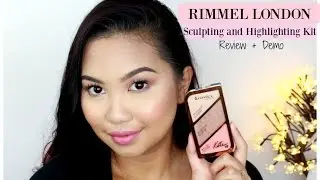 RIMMEL - Kate Sculpting and Highlighting Kit Review + Demo  ♡ ZebbyZelf