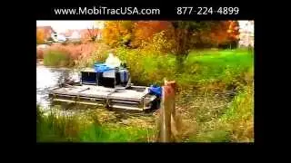 MobiTracUSA - Amphibious Harvester, Mower, Collector, Dredger, Excavator