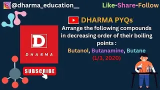 Arrange the following compounds in decreasing order of their boiling points:Butanol, Butanamine---.
