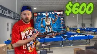 The Best Lego Find I've Ever Had At The Goodwill Bins!