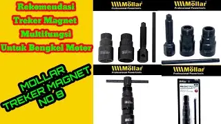 MOLLAR Treker Magnet No 8, Review dan tes pada berbagai magnet motor