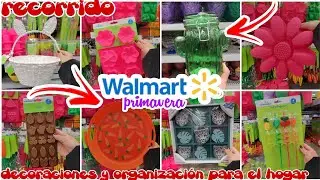 WALMART RECORRIDO PASCUA 🐰🌸🥕 Y PRIMAVERA 🌼 DECORACIONES Y ORGANIZACI&Oacute;N PARA EL HOGAR 