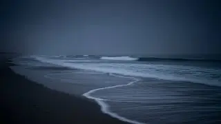 Quiet Night Ocean Ambience | Healing Sound for Stress Relief and Calm Mind with Deep Ocean Calm