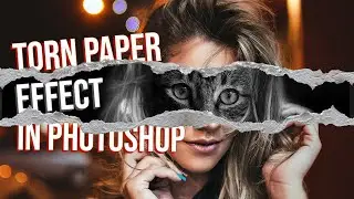 How to make Torn Paper Effect in Photoshop