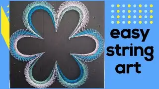 thread (string) art tutorial