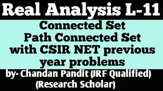 Connected Set - Path Connected Set |Real Analysis|Maths world