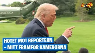 H&auml;r ilsknar Trump till: &rdquo;Tyst!&rdquo;