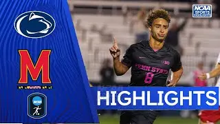 Penn State vs Maryland | NCAA College Soccer Highlights | September 23, 2025