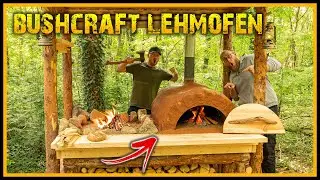 Unser bester Lehmofen - Bushcraft Lehmofen selber bauen - Survival Outdoor Kitchen