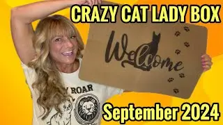 Crazy Cat Lady Box September 2024 PURRIN' PATCH #catladybox @catladybox #cats