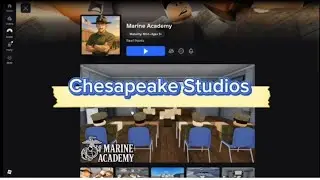 How to do Basic Training in Marine Academy Roblox! (Bad Quality Version)