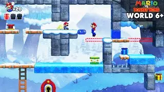 Mario VS Donkey Kong - World 6+ - Slippery Summit Plus (100% Walkthrough)