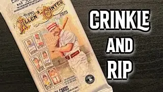 RELAX while we pull wonderfully weird 2025 Allen & Ginter Cards | Sports Card ASMR