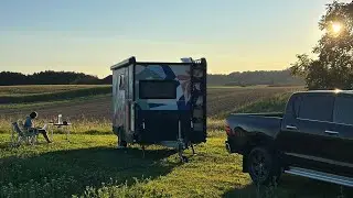 Ein riesiger Vorteil zum Van/ Wohnmobil. Die Freiheit unkompliziert etwas zu besichtigen.