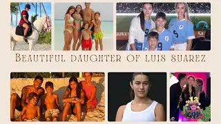 Luis Suarez Beautiful Daughter #delfinasuarez #sooBeautiful DELFINA SUAREZ