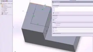 Solidworks Basics - Drawing a simple block