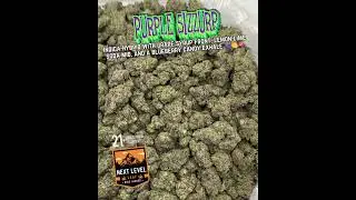 Top Shelf THCa Flower | Purple Sizzurp for Hemp Shops & White Label  #bulkwholesale