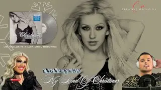 Кристина Агилера &laquo;My Kind of Christmas&raquo; (UO Silver Grey) Распаковка альбома