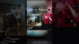 xQc vs Rubius #twitch #xQc #rubius