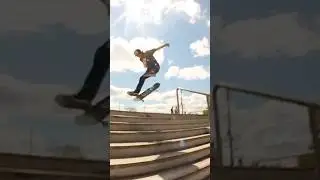 Laser flip! 🤘 #skateboarding #girlskateboards #skateboardingisfun #daily #shorts