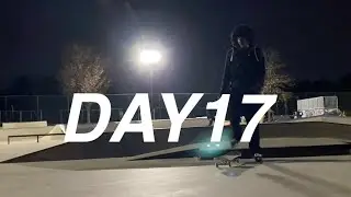 Day 17 of learning how to skateboard, consistent kickflips, and heelflipss???
